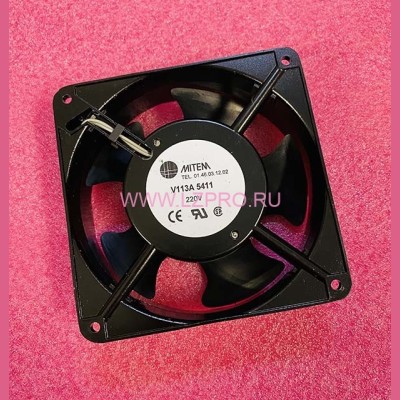 Вентилятор осевой 120x120x38mm 220VAC V113A 5411 Mitem